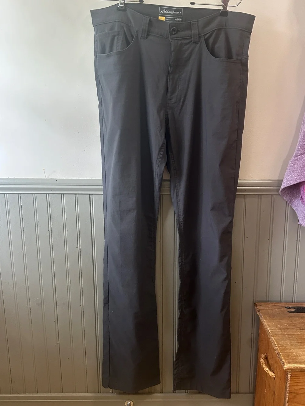 Eddie Bauer Gray Travex Pants 34x36